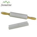 Atacado New White Natural Marble Rolling Pin